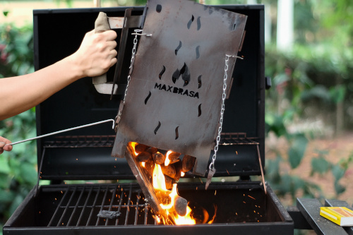 MaxBrasa - Sistema de Liberação de Brasas com segurança Ember Release System